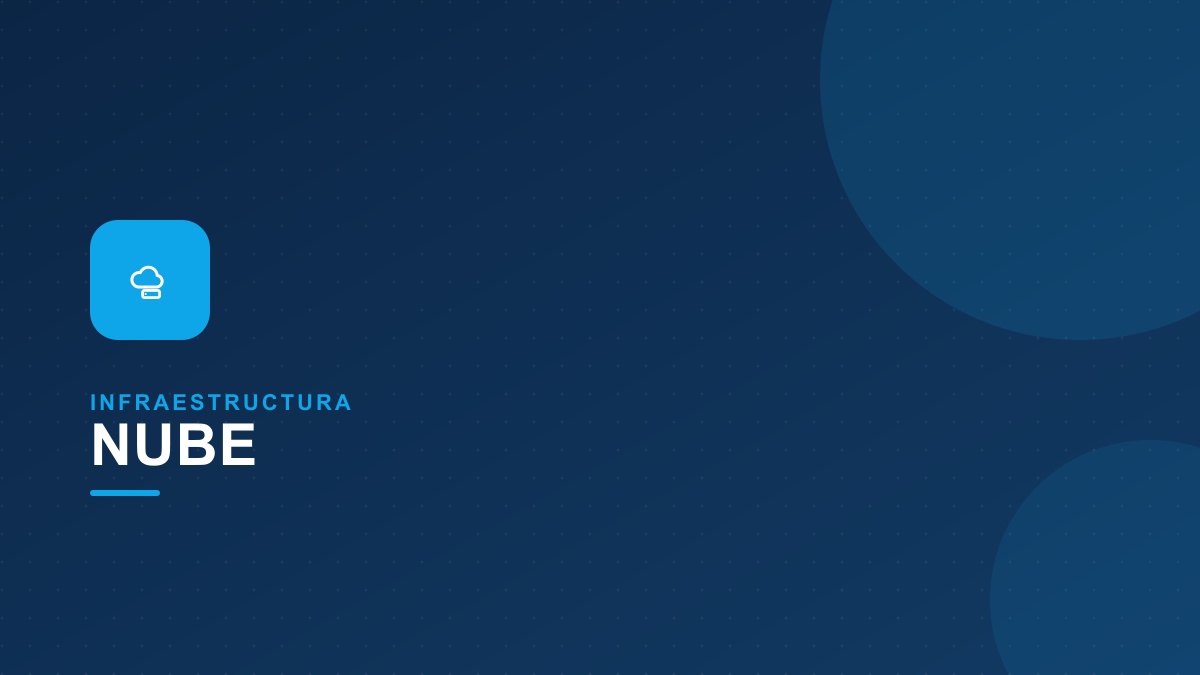 Infraestructura en la Nube